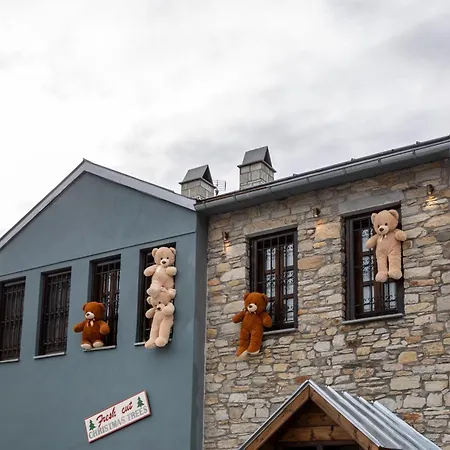 Rock Dandy La Maison De L'Ours - Unique Mountain Escape 빌라 Nimfaíon